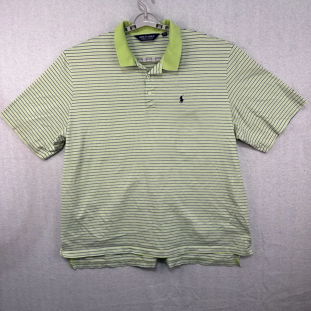 Polo Golf Ralph Lauren Polo Shirt Men's XXL Pima Cotton Blue Pony
